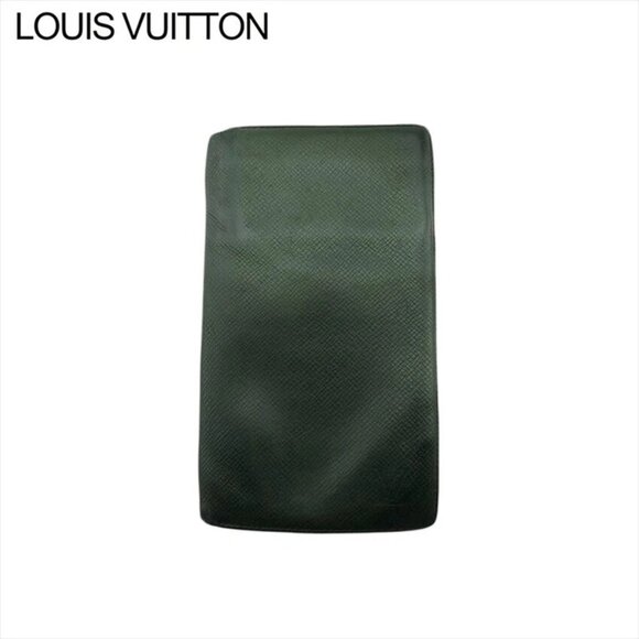 LOUIS VUITTON Billfold Taiga Epicea (Dark) Authentic Used - Picture 1 of 9